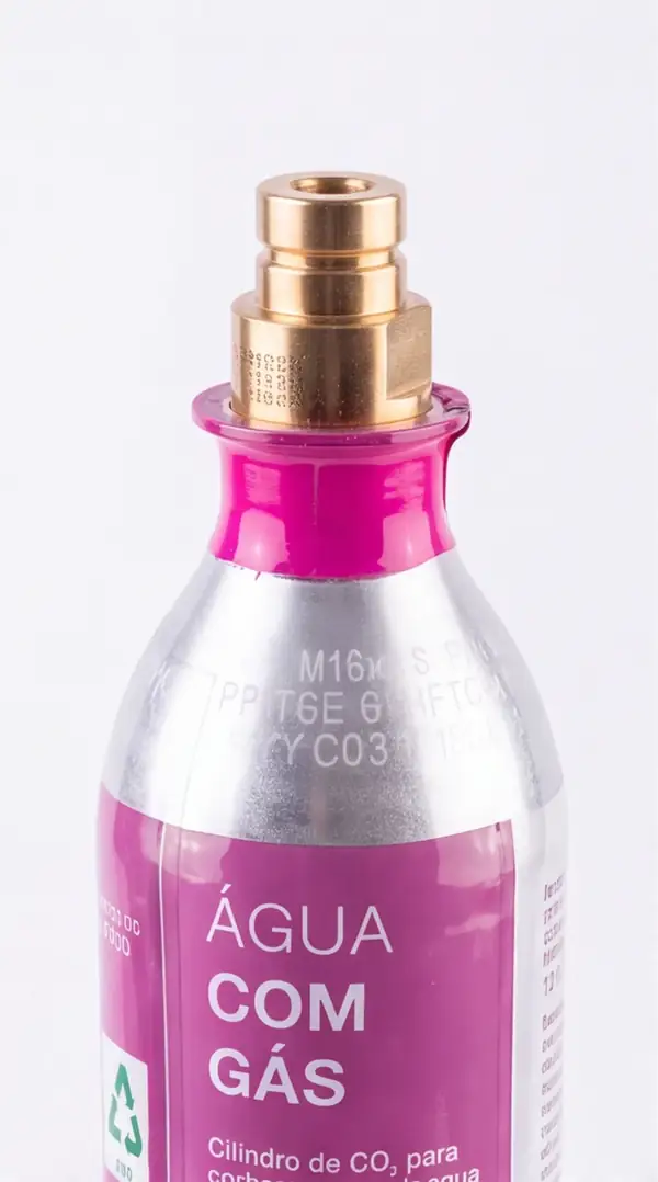 Válvula de engate rápido com colar rosa, do cilindro rosa da Fillgas